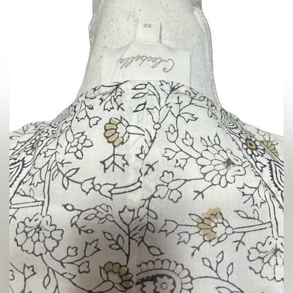 Cleobella Aaliyah Kaftan Midi Dress Women's Ornate Paisley Size: XS - Picture 7 of 7